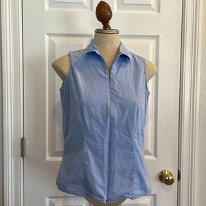 Y2K Limited Too sleeveless blouse blue girls size XXXL
